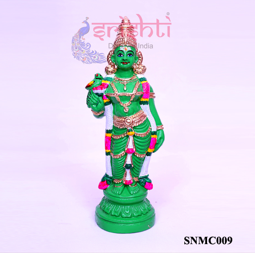 Meenakshi Green-10 Inches