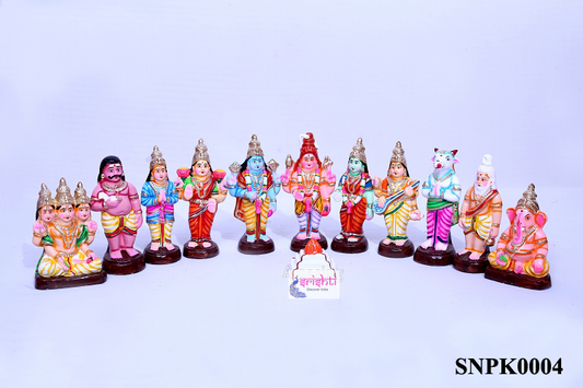 Meenakshi Kalyanam Set -  Paper Mache