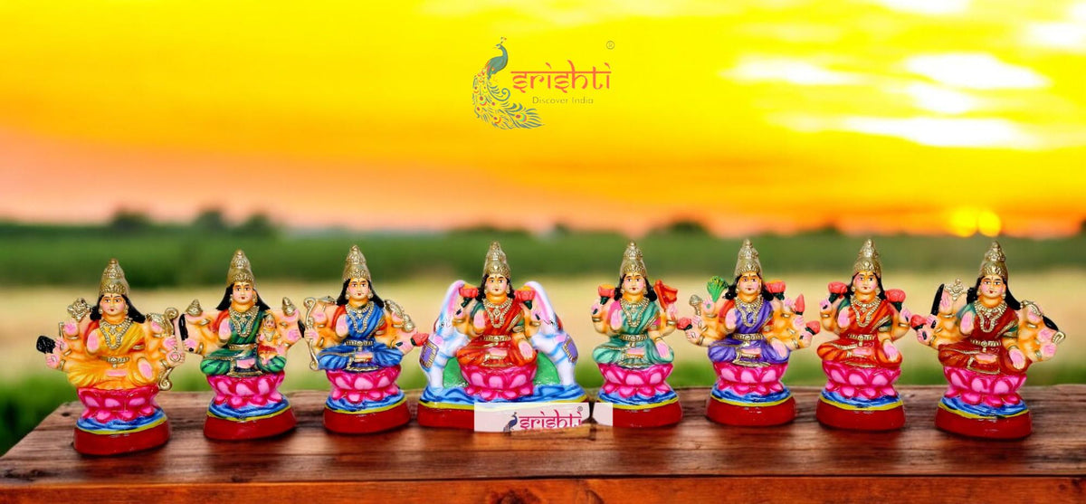 Ashtalakshmi Set-6 inches