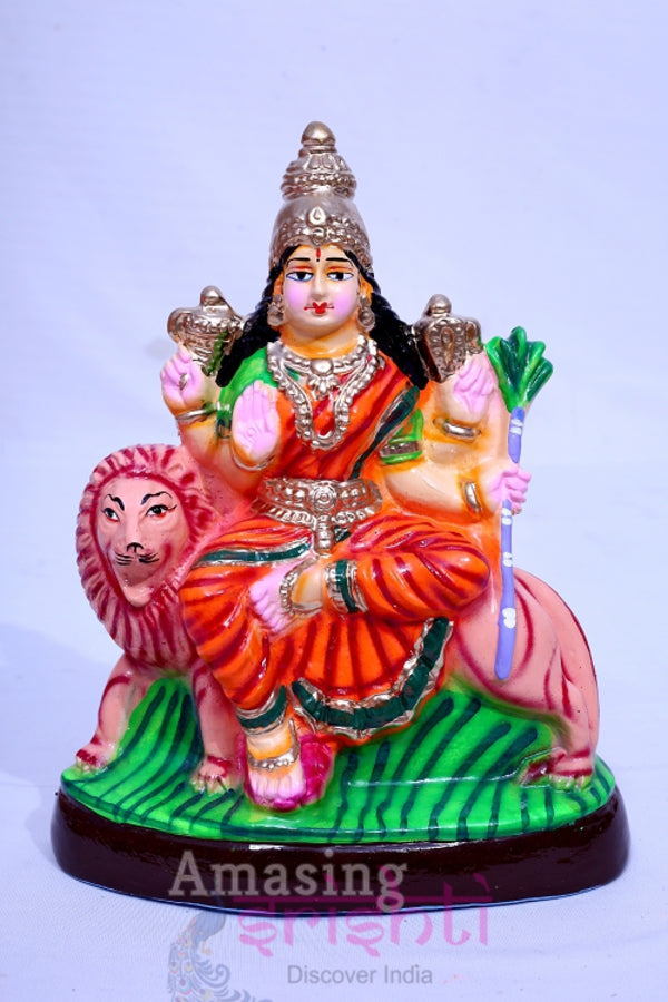 Durga-12 Inches  paper mache