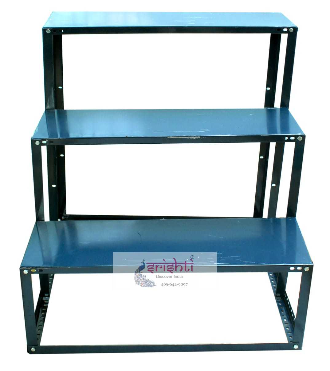Navarathri Golu Stand in Steel-3 Steps-M01