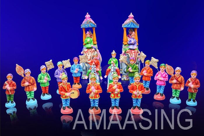 Mysore Dussehra Set-  Paper Mache
