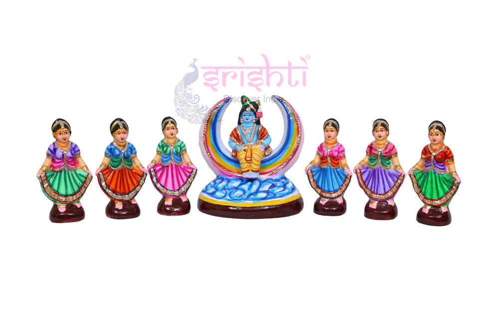 Nila Dance Set-  Paper Mache