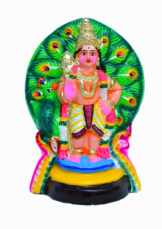 Murugar-11 Inches paper mache