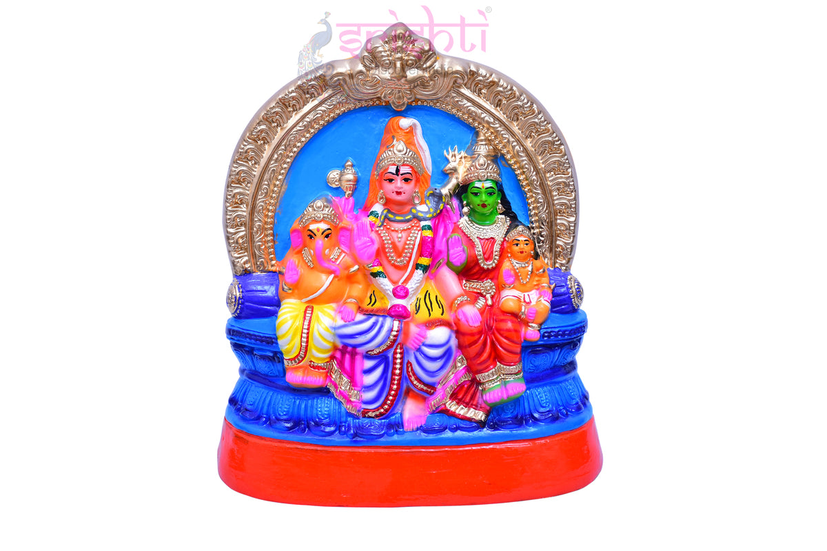 Shivan Family-15 Inches-Golu Doll