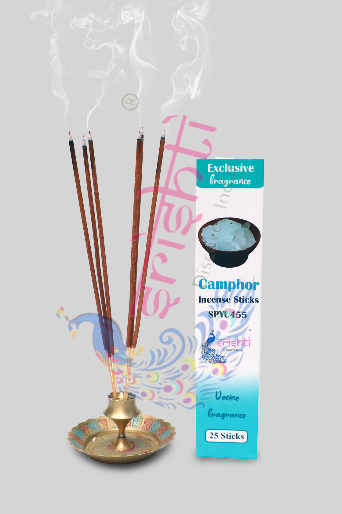 Camphor Incense Sticks (Agarbathi)