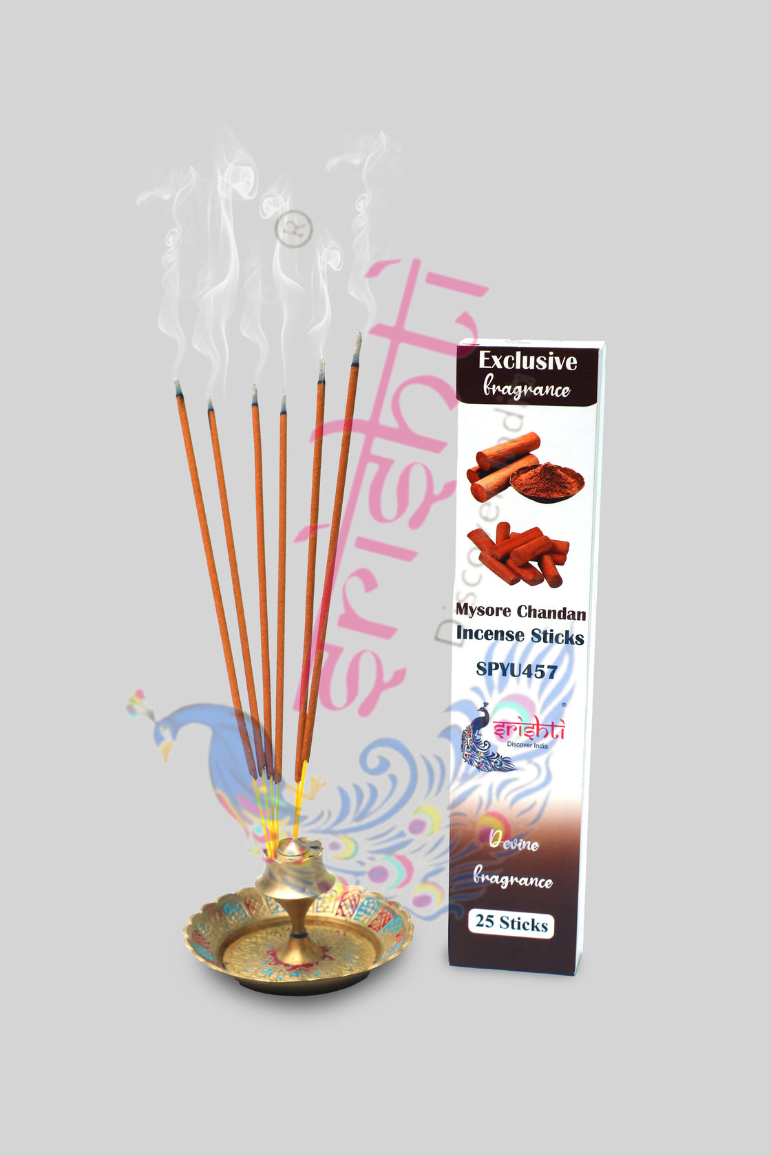 Mysore Chandan Incense Sticks (Agarbathi)