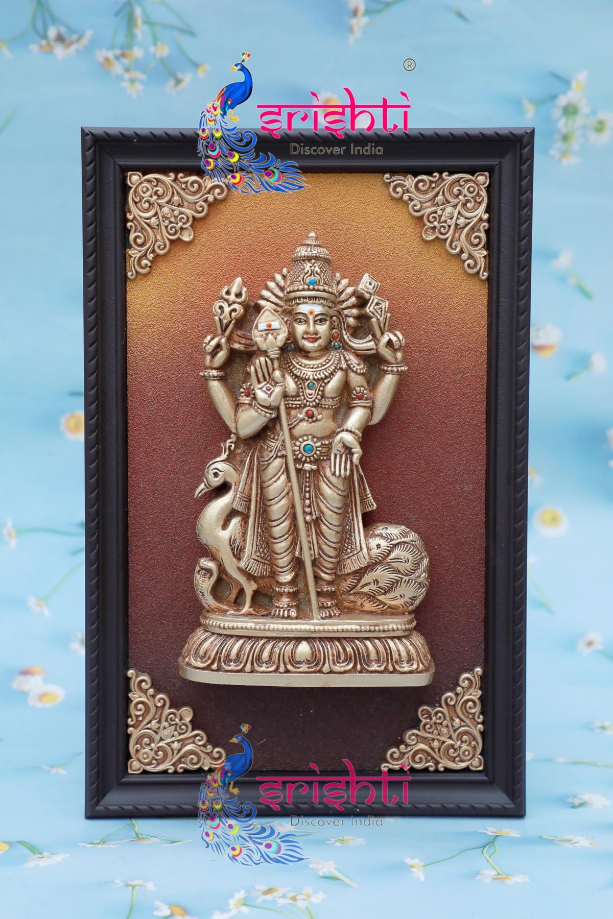 Wall Hanging Murugar-11 Inches