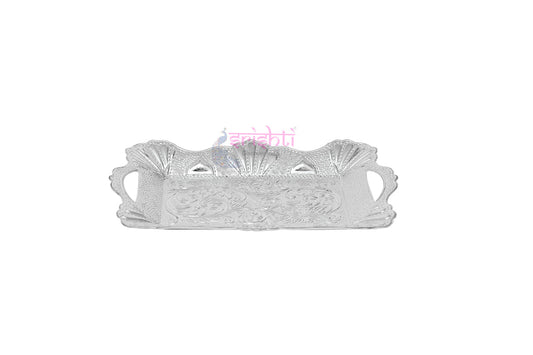 Fruit Tray-T27 (Silver Color)-10 Inches