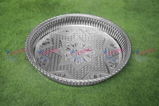 Fruit Tray-T33 (Silver Color)- 11 Inches