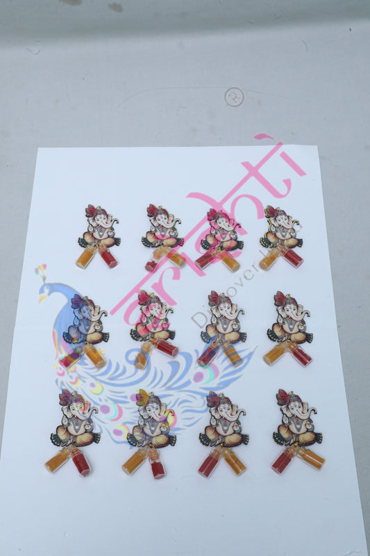 Ganesha with Haldi Kumkum-3 Inches-M01