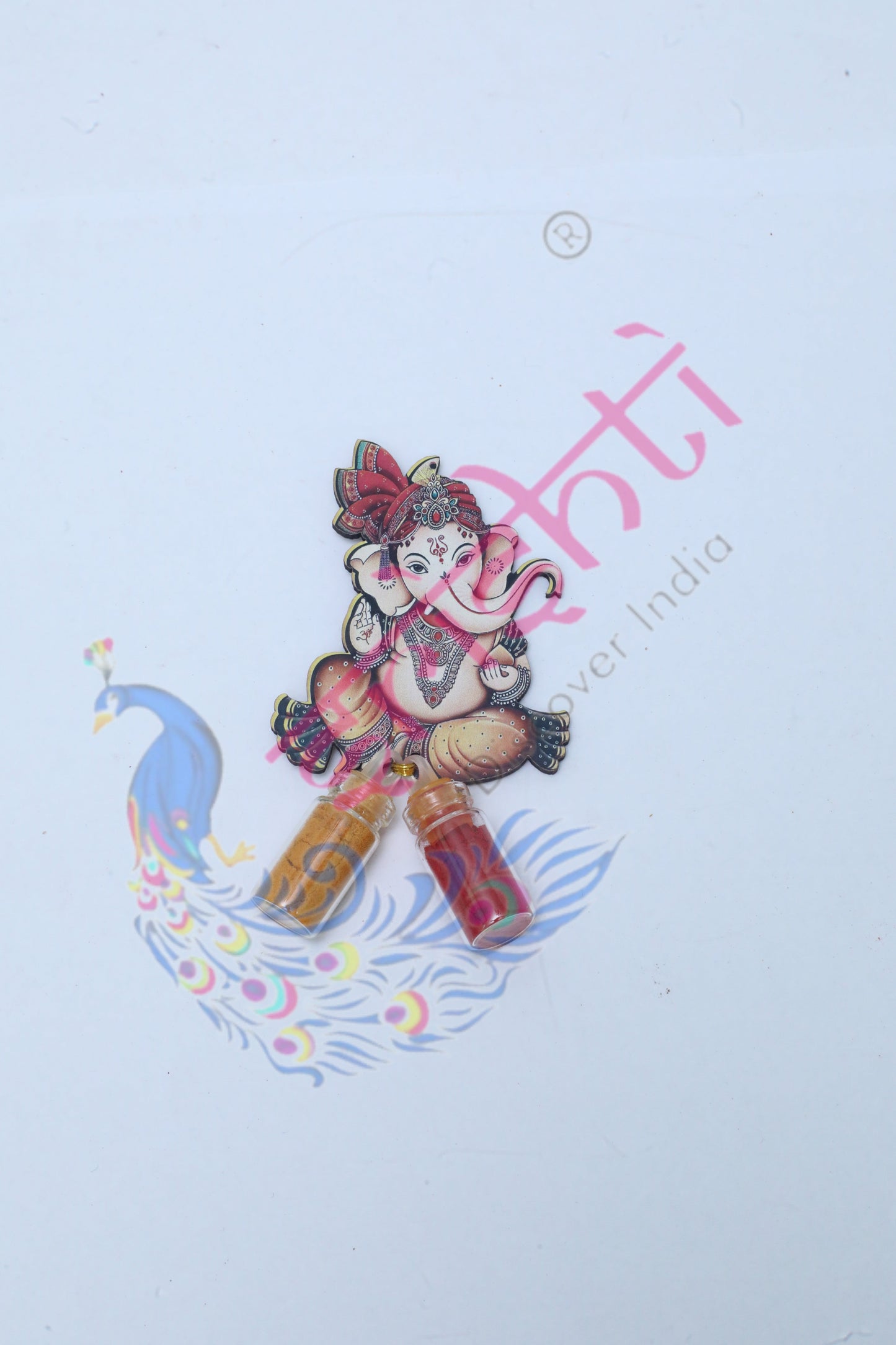 Ganesha with Haldi Kumkum-3 Inches-M01