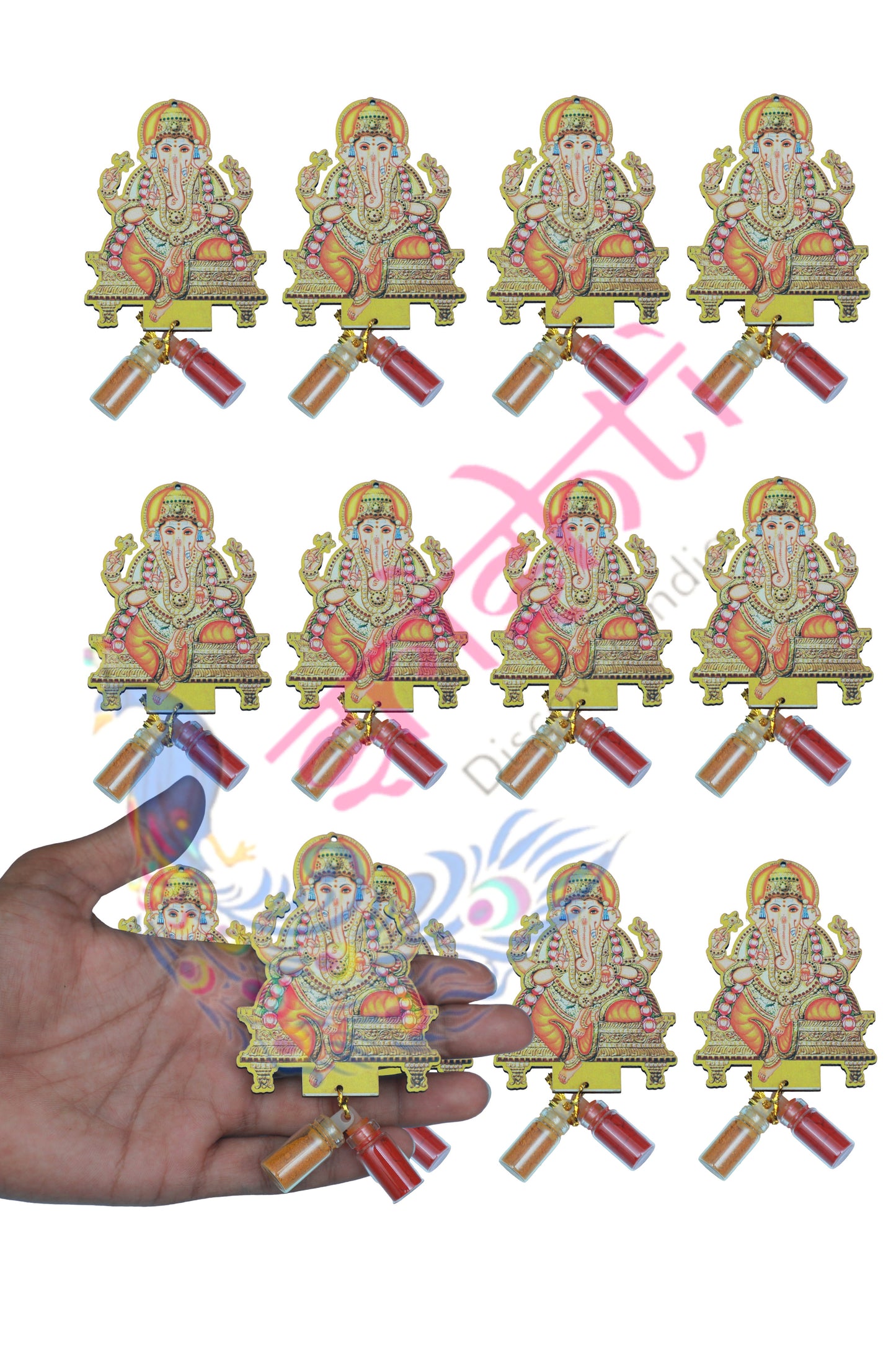 Ganesha with Haldi Kumkum-3 Inches