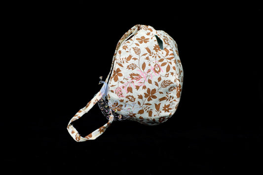 Japa Mala Bag (White)