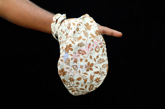 Japa Mala Bag (White)