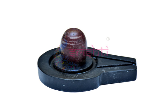 Stone Lingam with Base-2 Inches