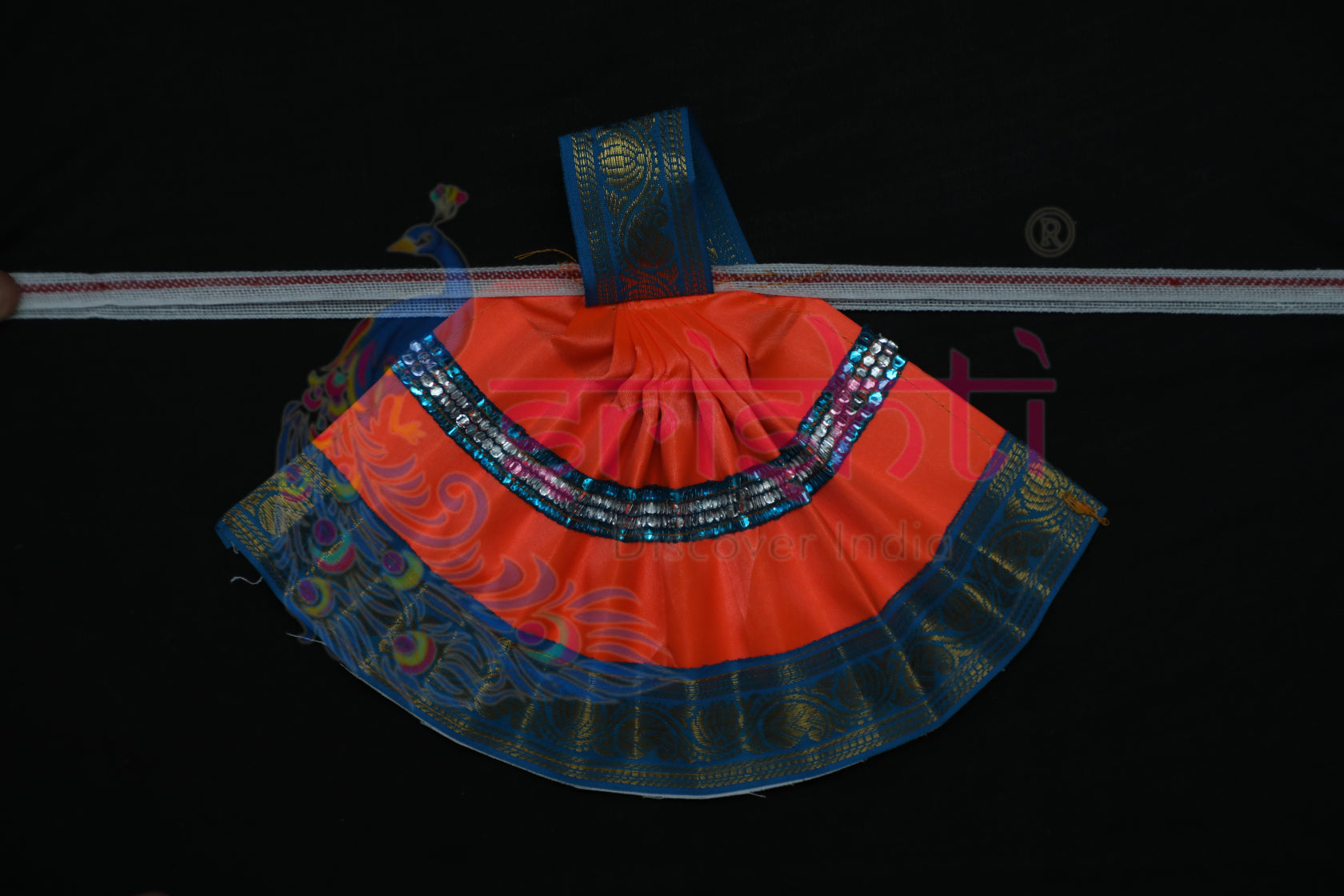 Light Orange Goddess Dress 6.5 Inches-M13