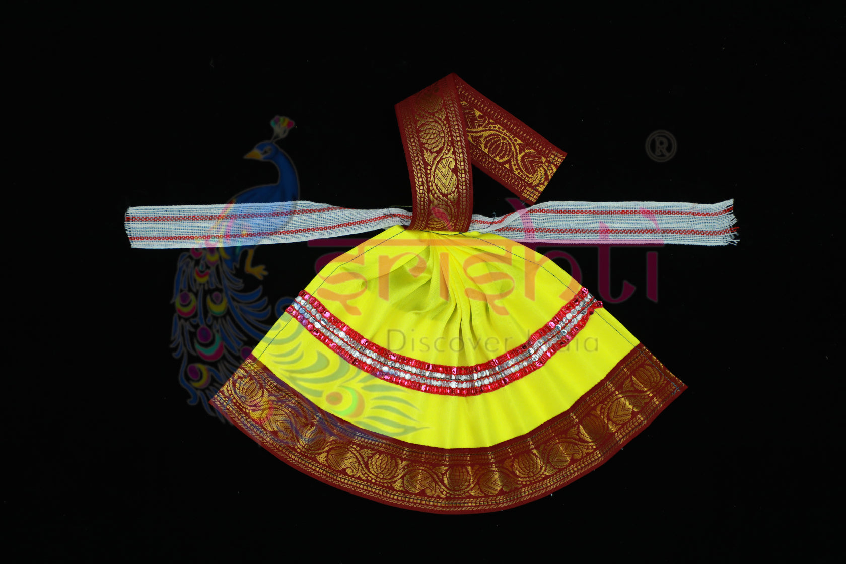 Light Yellow Goddess Dress 6.5 Inches-M13