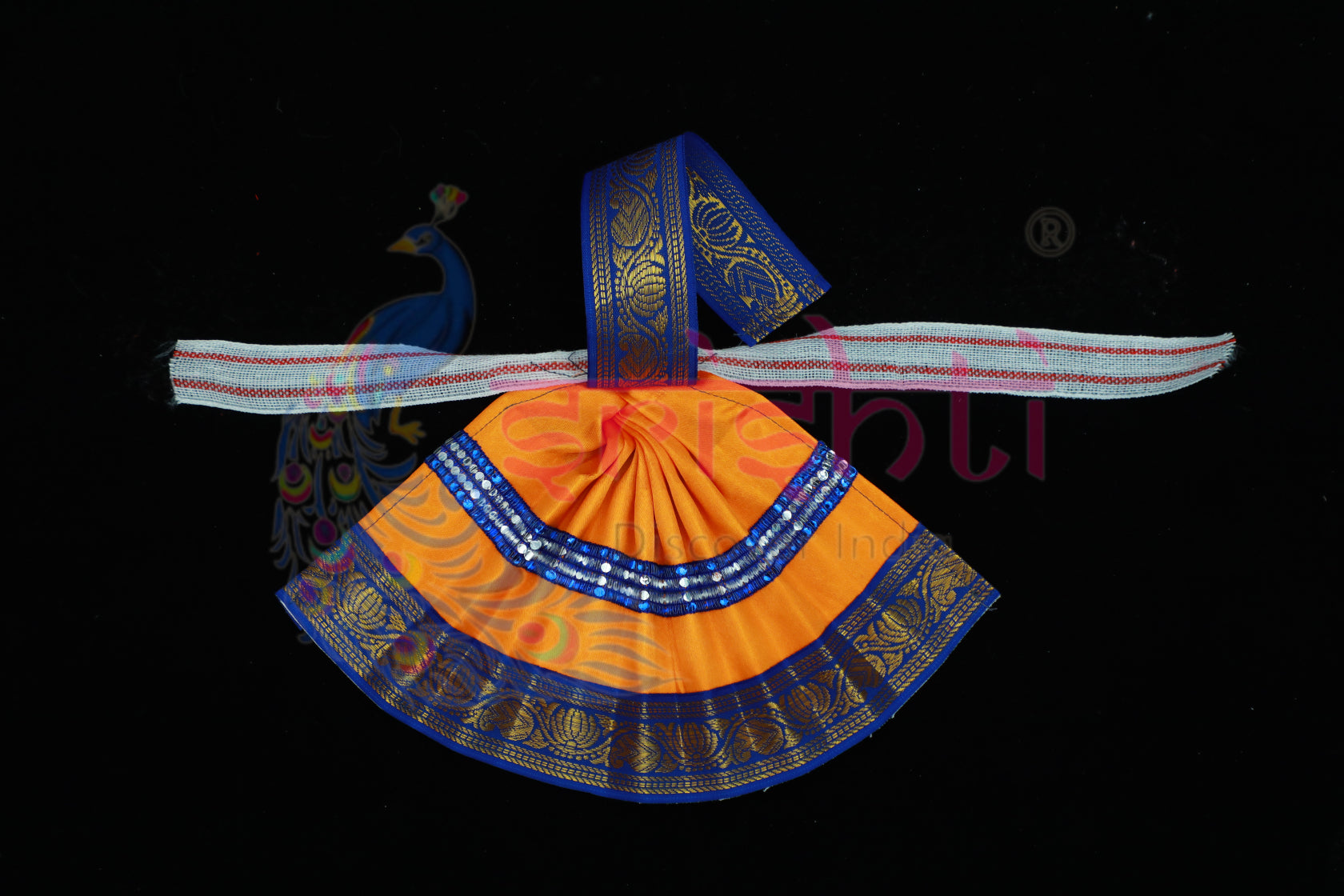 Orange Goddess Dress 6.5 Inches-M13