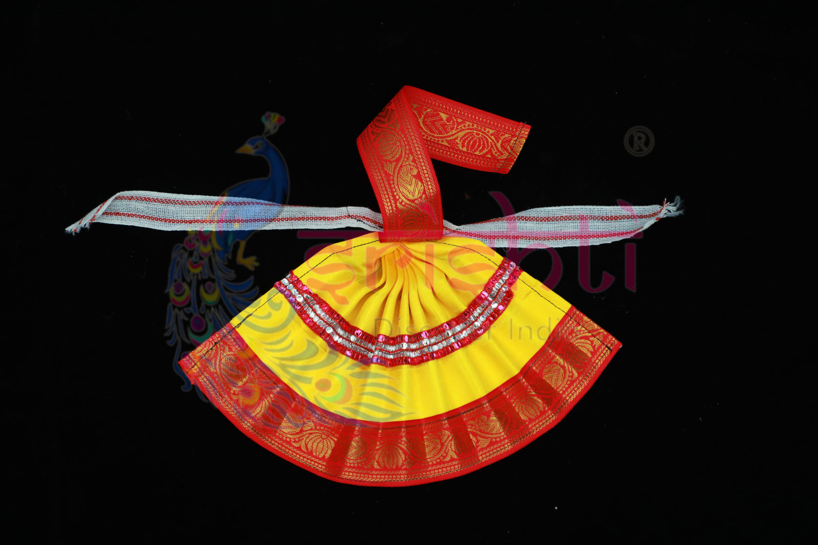 Yellow Goddess Dress 6.5 Inches-M13