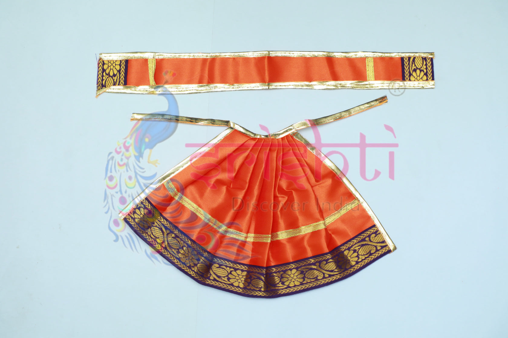 Orange Goddess Dress 8 Inches-M27