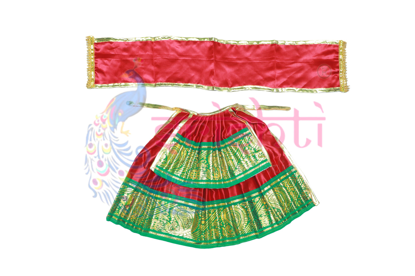 Maroon Goddess Dress 9 Inches-M28