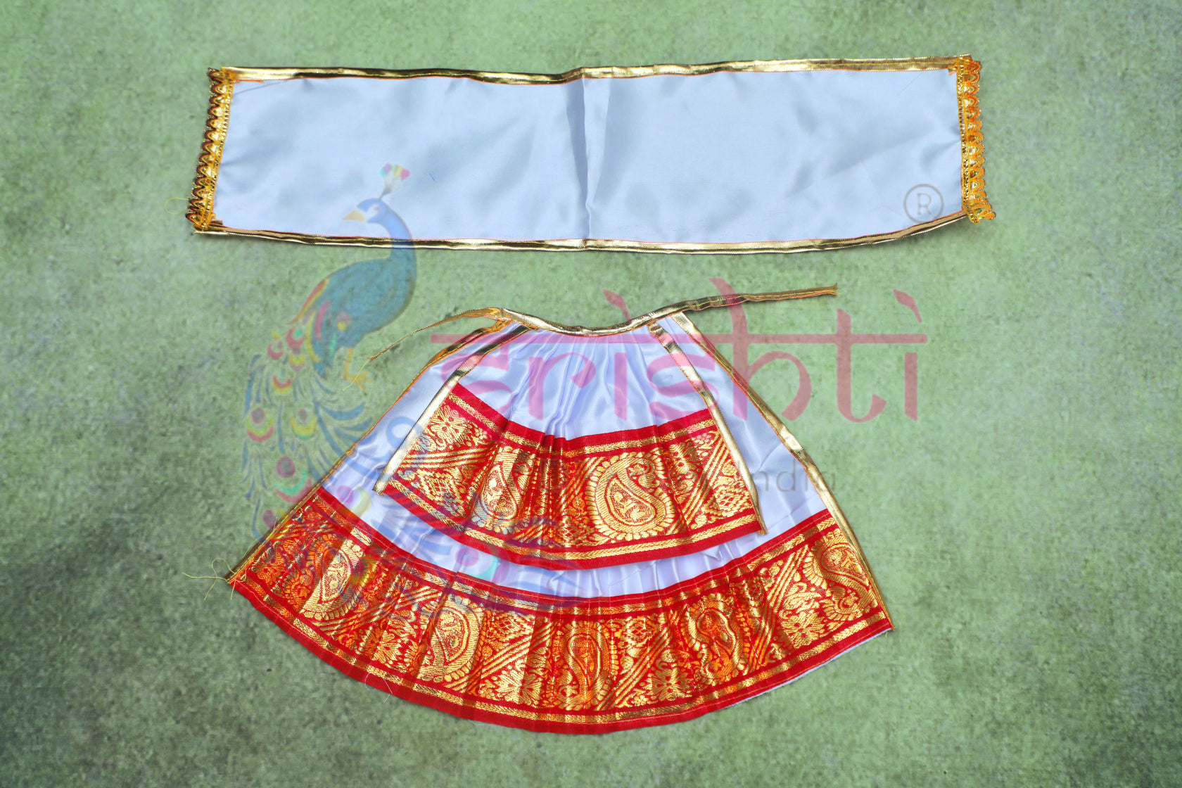White Goddess Dress 9 Inches-M28