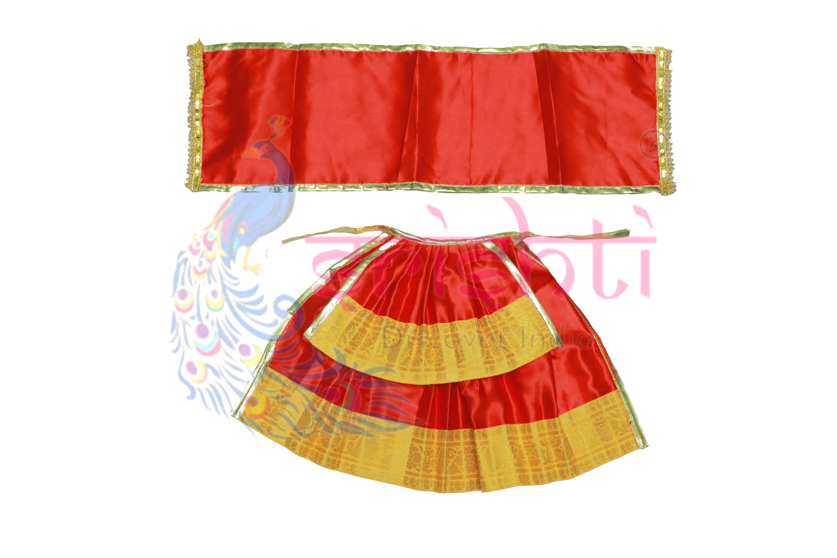 Red Goddess Dress 12 Inches-M30