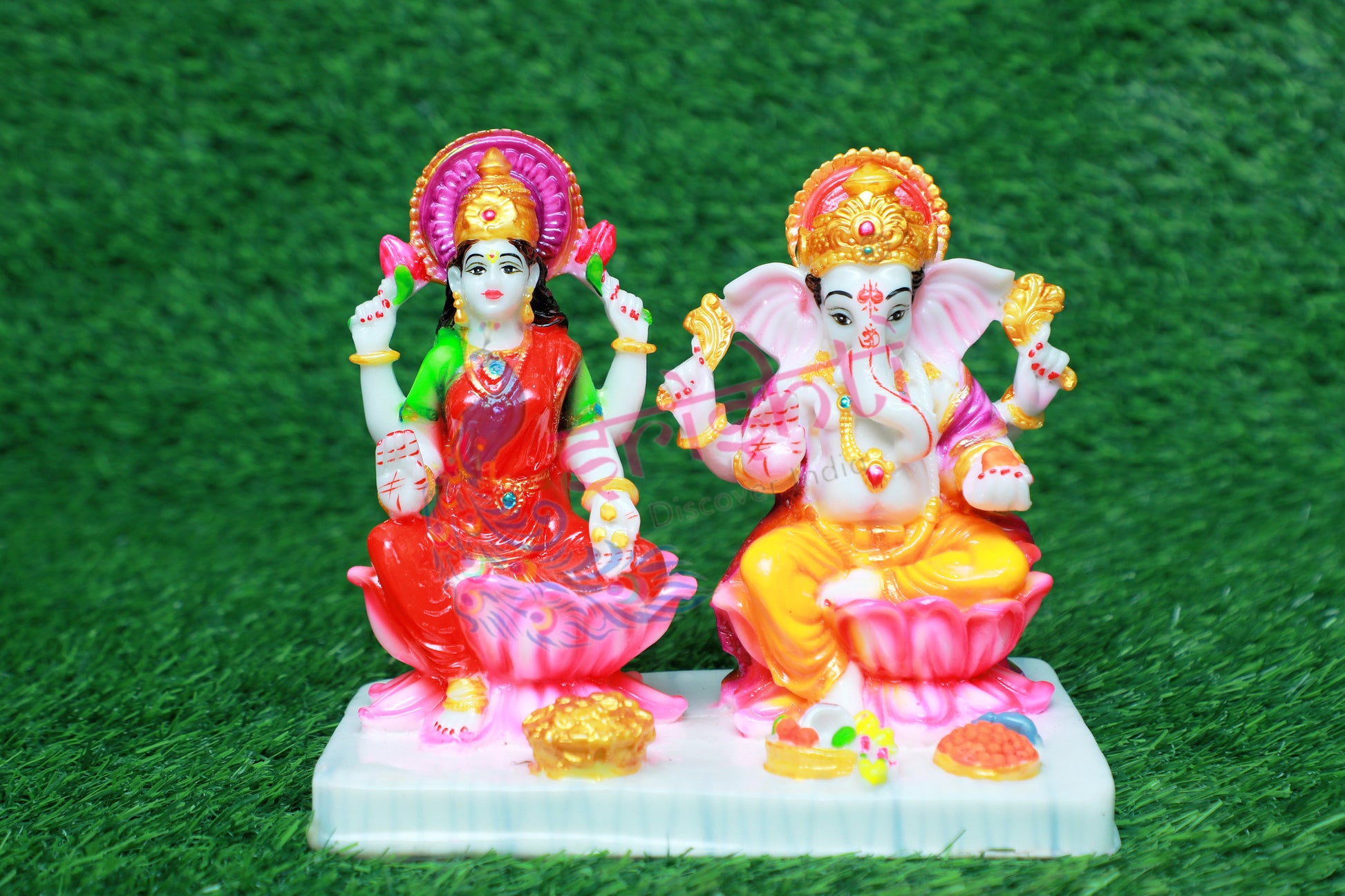 Lakshmi Ganesha-7 Inches