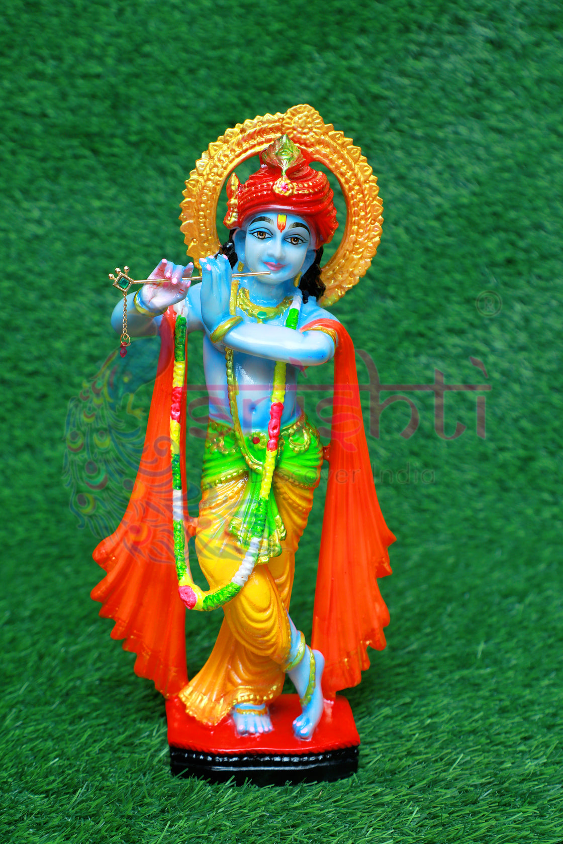Krishna-14.5 Inches - Marble Dust