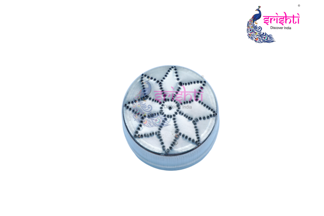Stainless Steel Rangoli Stencil Box-M02