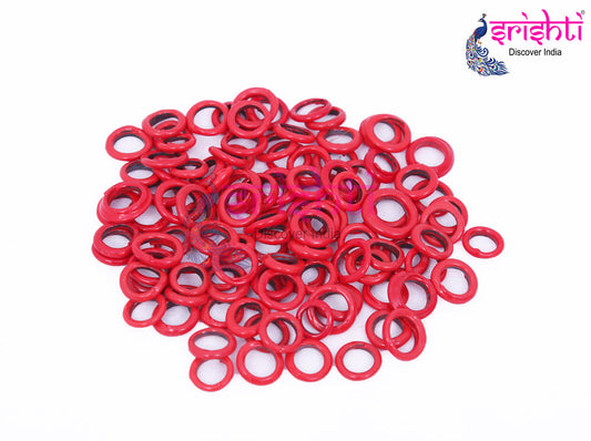 Red Small Bangles for Lakshmi Pooja (Pack of 108)-M01