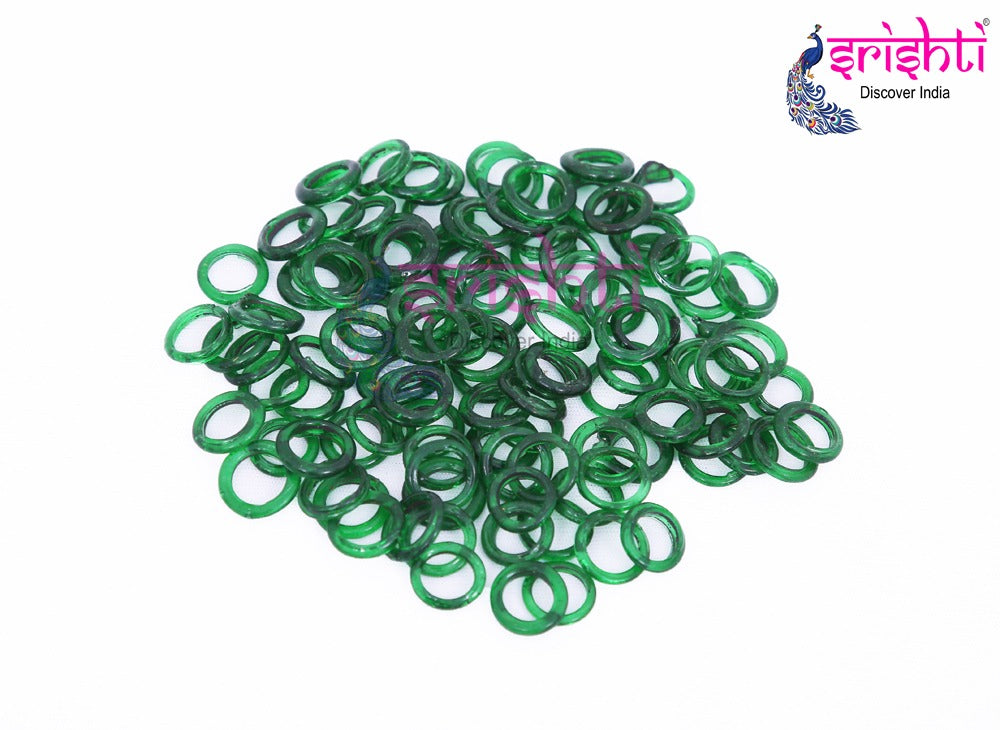 Green Small Bangles for Lakshmi Pooja (Pack of 108)-M03
