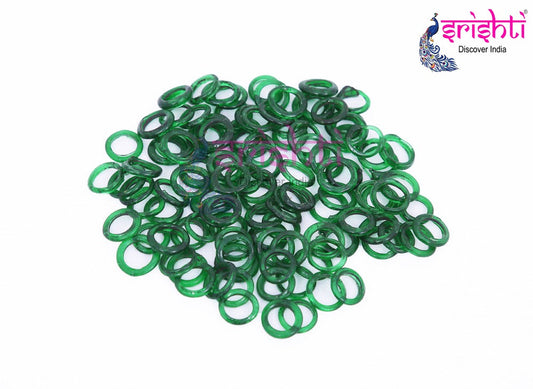 Green Small Bangles for Lakshmi Pooja (Pack of 108)-M03