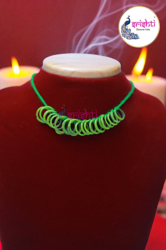 Green Small Bangles Malai (21 Bangles)-2.5 Inches