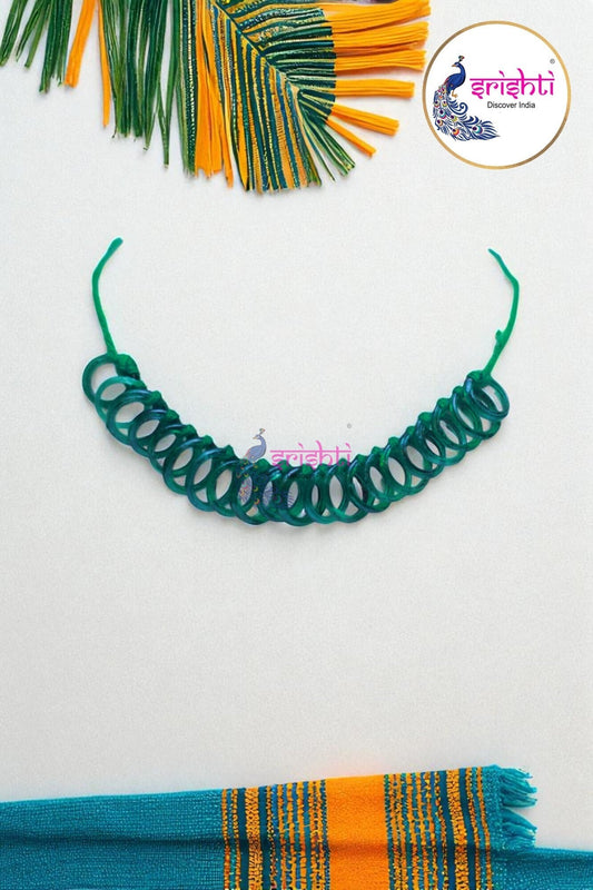 Dark Green Small Bangles Malai (21 Bangles)-2.5 Inches