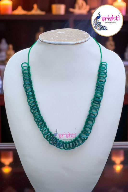 Dark Green Small Bangles Malai (54 Bangles)-6 Inches