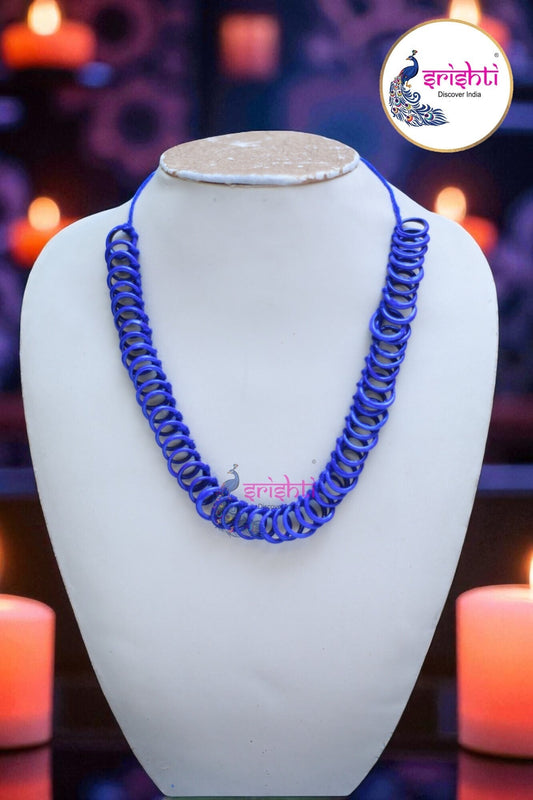 Blue Small Bangles Malai (54 Bangles)-6 Inches