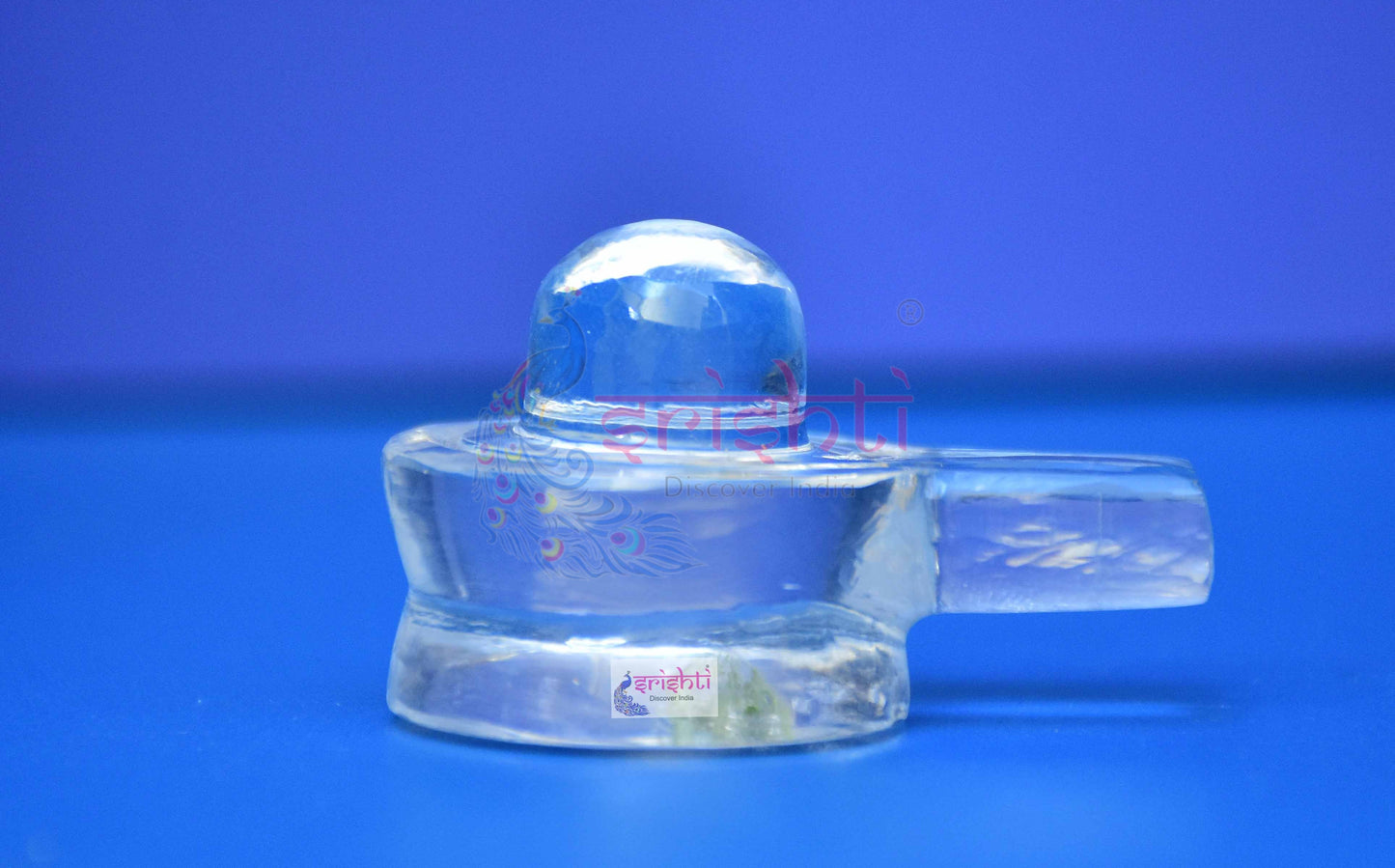 Pure Crystal Sphatik Shiva Ling / Shivalingam-CW15