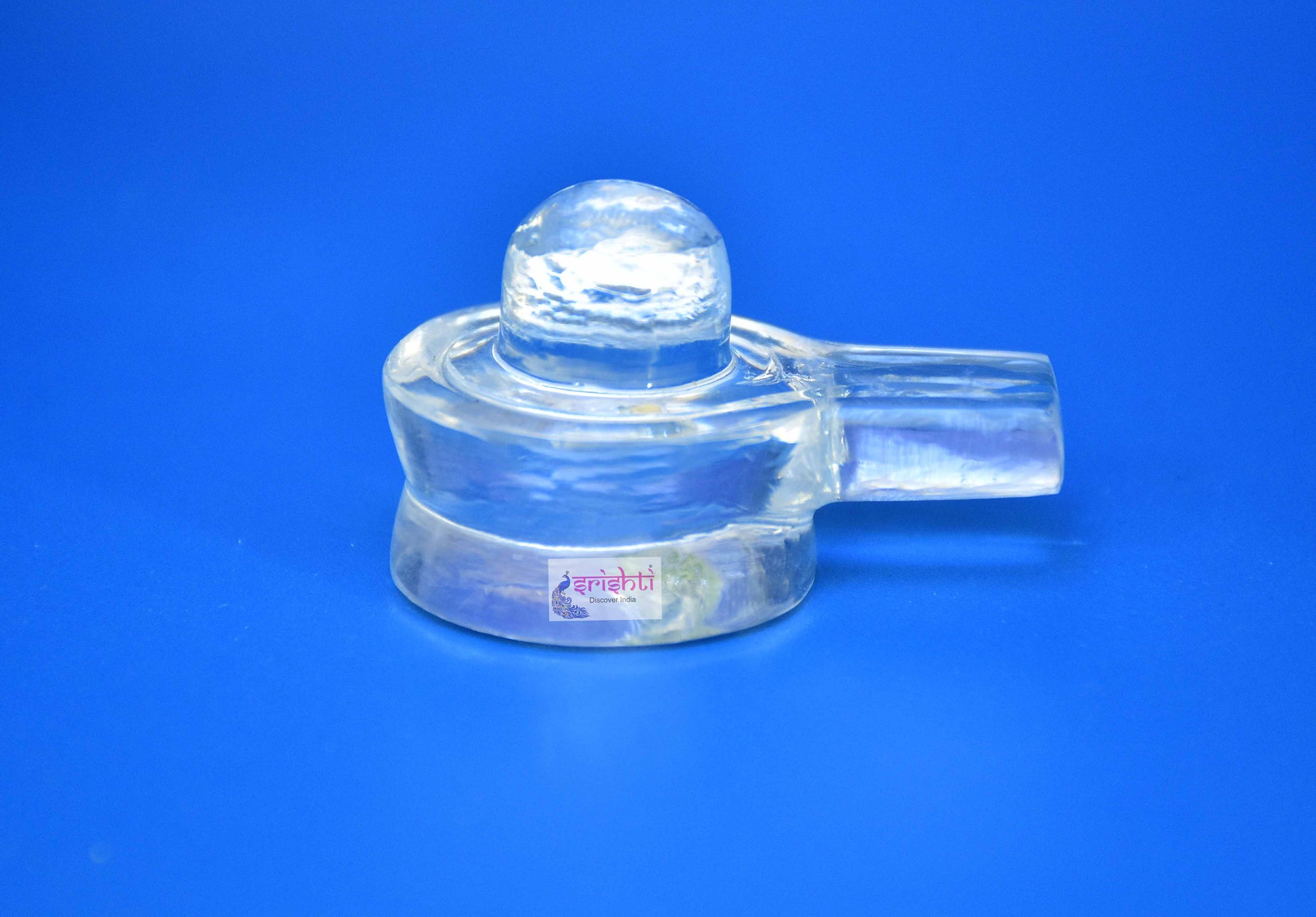 Pure Crystal Sphatik Shiva Ling / Shivalingam-CW20