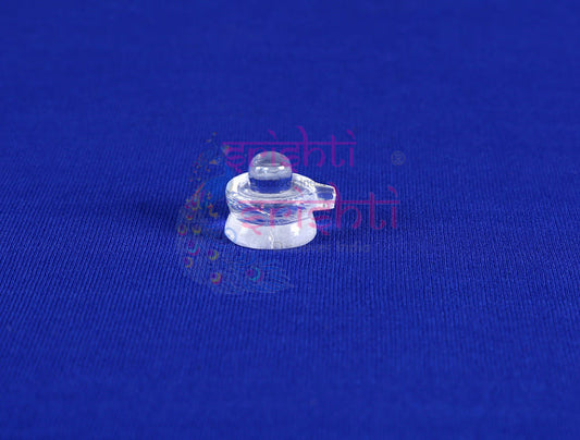 Pure Crystal Sphatik Shiva Ling / Shivalingam-CW17