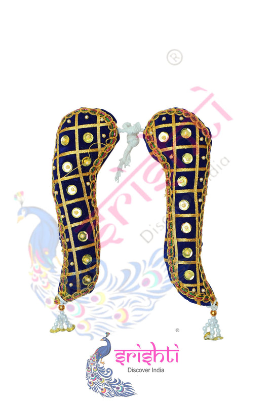 Vagamalai Blue Pair-9 Inches-M22 