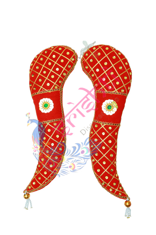 Vagamalai Red Pair-24 Inches-M56