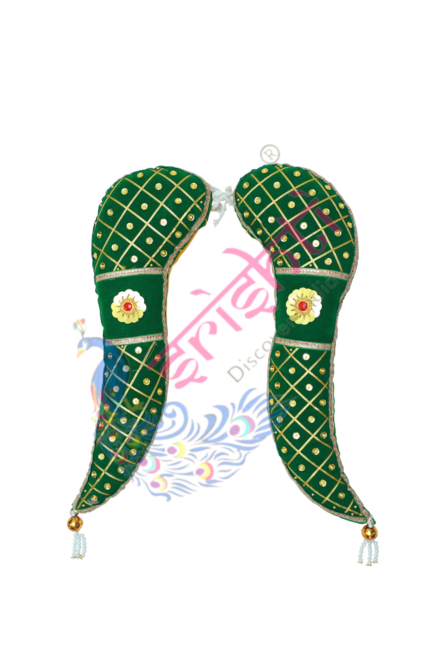 Vagamalai Green Pair-24 Inches-M57