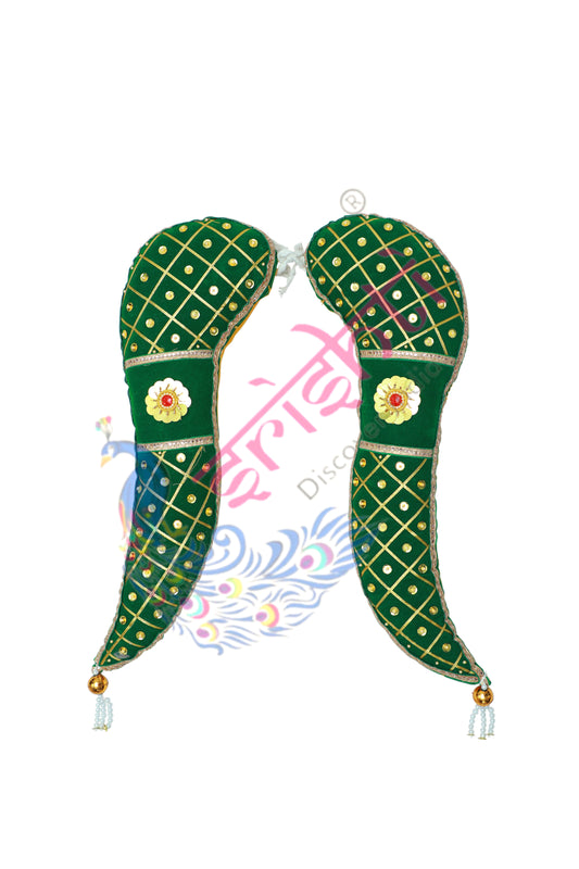Vagamalai Green Pair-24 Inches-M57