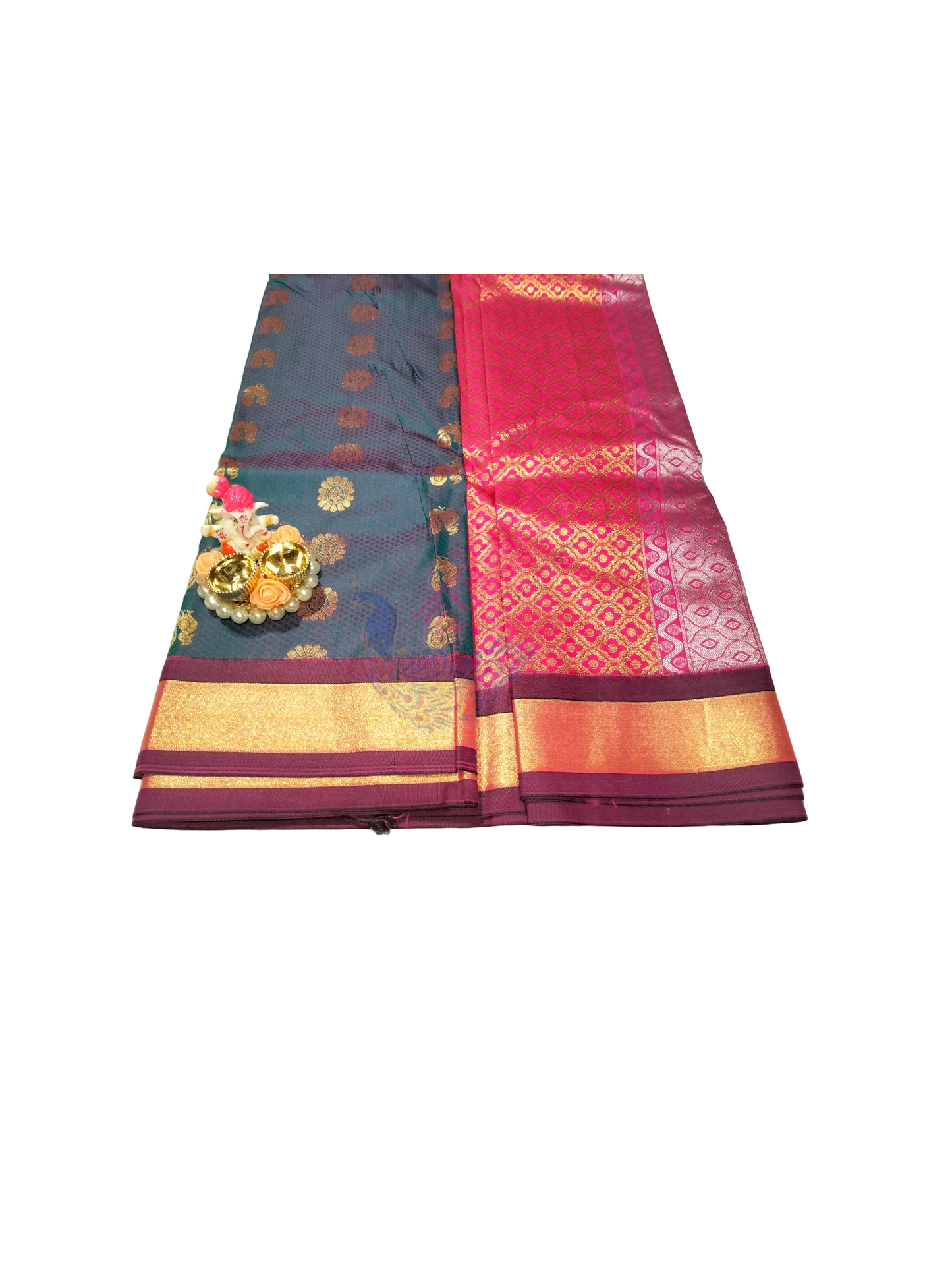 Kanchipuram Semi Silk Butta-M01