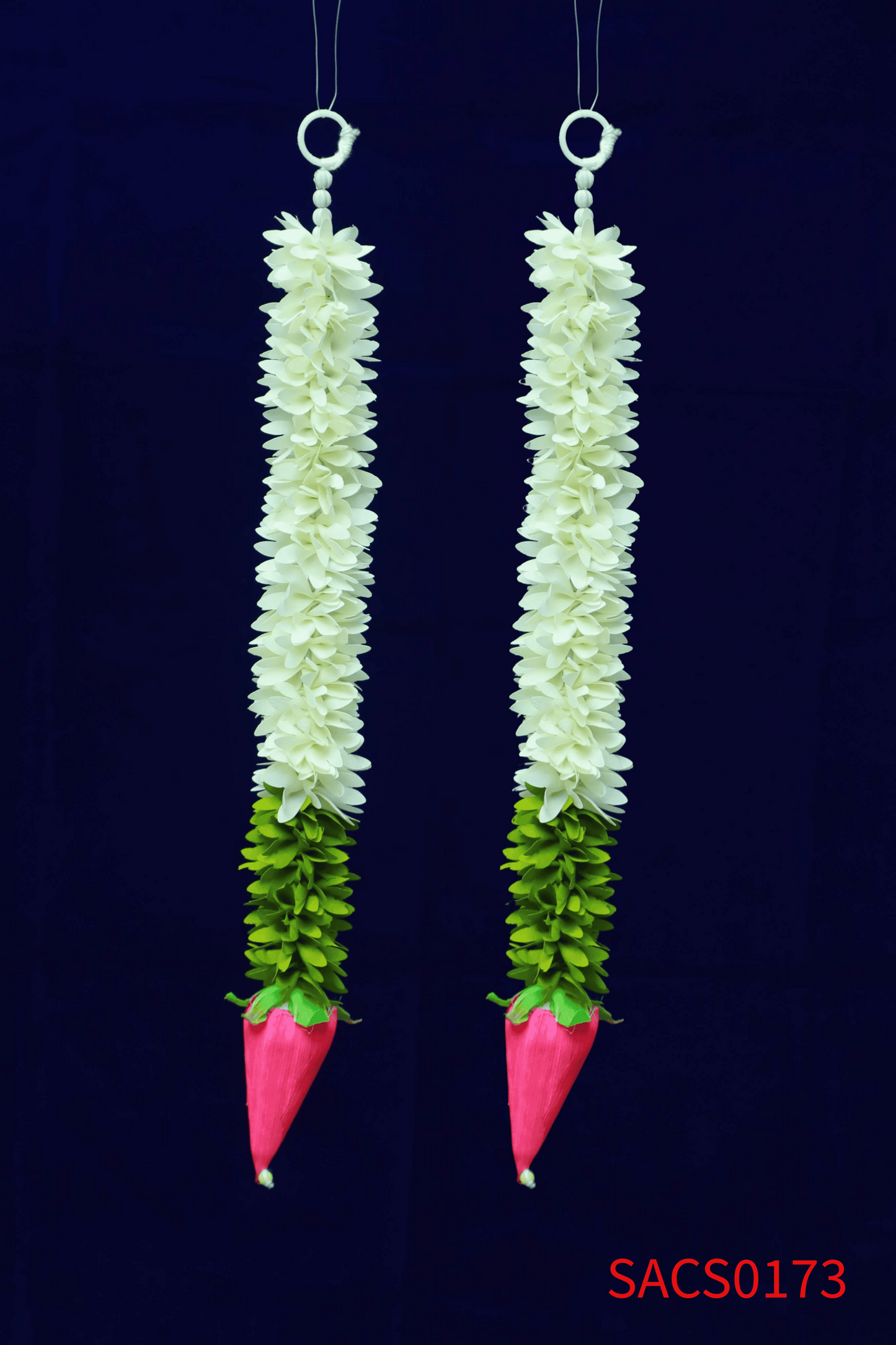 Artificial Hanging Garland Pair-17 Inches