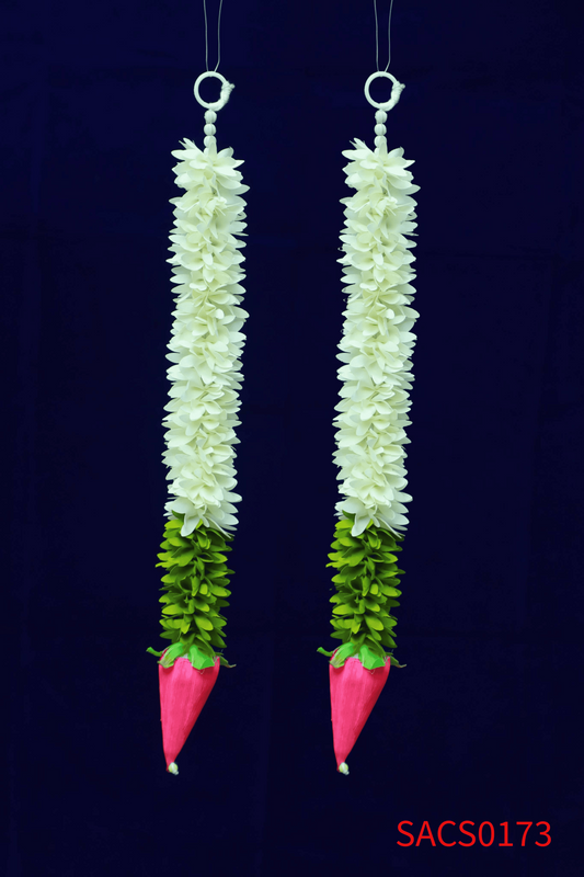 Artificial Hanging Garland Pair-17 Inches
