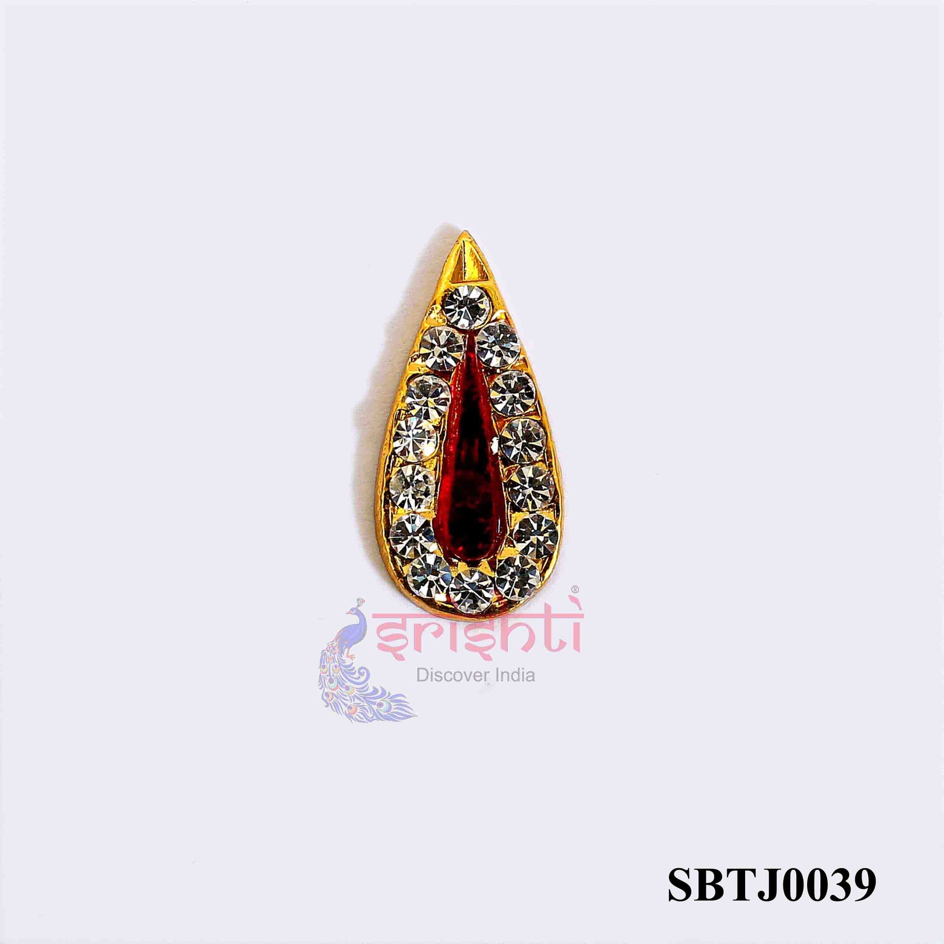 Temple Goddess Studded Bhindi-M01