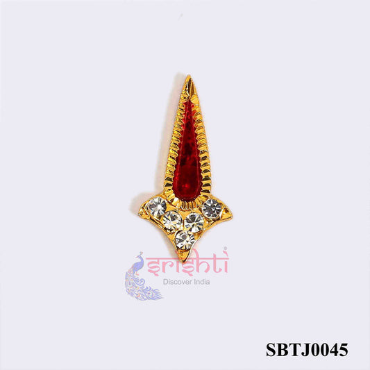 Temple Goddess Studded Bhindi-M07